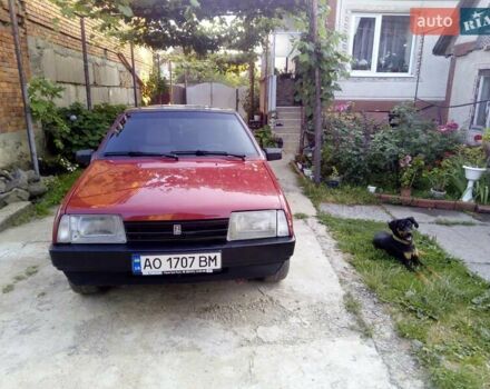 Красный ВАЗ 2108, объемом двигателя 1.29 л и пробегом 100 тыс. км за 1700 $, фото 3 на Automoto.ua