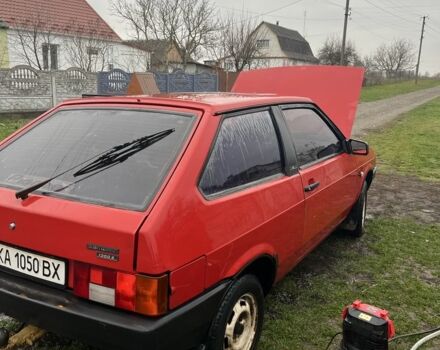 Красный ВАЗ 2108, объемом двигателя 1.3 л и пробегом 19 тыс. км за 999 $, фото 1 на Automoto.ua