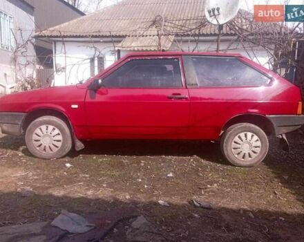 Красный ВАЗ 2108, объемом двигателя 1.3 л и пробегом 100 тыс. км за 900 $, фото 2 на Automoto.ua