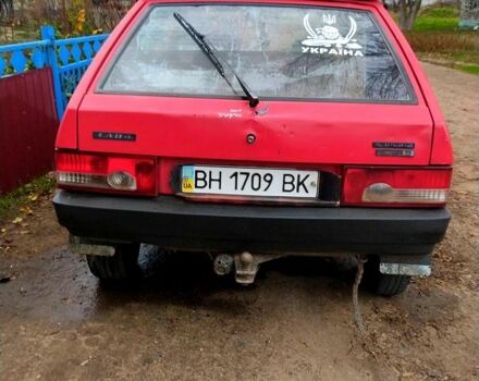 Красный ВАЗ 2108, объемом двигателя 1.5 л и пробегом 0 тыс. км за 950 $, фото 2 на Automoto.ua