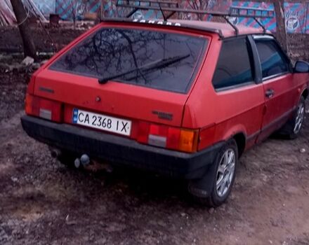 Красный ВАЗ 2108, объемом двигателя 1.5 л и пробегом 195 тыс. км за 1000 $, фото 6 на Automoto.ua