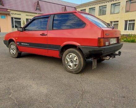 ВАЗ 2108 1992 в Ромнах на Automoto.ua Красный ВАЗ 2108, объемом двигателя 0 л и пробегом 78 тыс. км за 1500 $, фото 4 на Automoto.ua