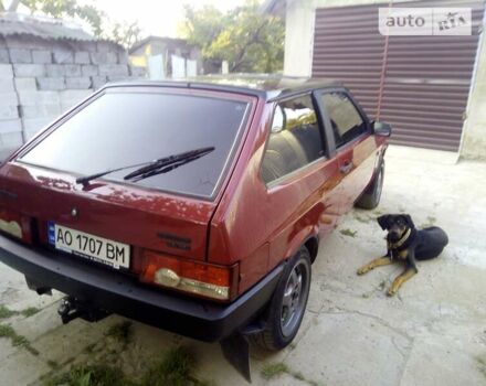 Красный ВАЗ 2108, объемом двигателя 1.29 л и пробегом 100 тыс. км за 1700 $, фото 5 на Automoto.ua