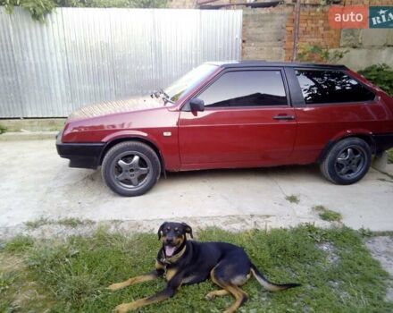 Красный ВАЗ 2108, объемом двигателя 1.29 л и пробегом 100 тыс. км за 1700 $, фото 2 на Automoto.ua