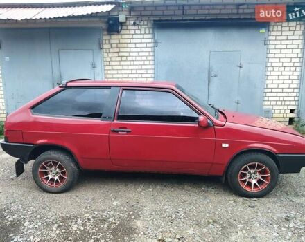 Красный ВАЗ 2108, объемом двигателя 1.3 л и пробегом 3 тыс. км за 1539 $, фото 1 на Automoto.ua