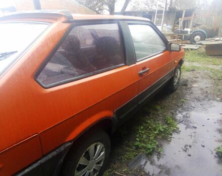 Красный ВАЗ 2108, объемом двигателя 1.1 л и пробегом 90 тыс. км за 1300 $, фото 2 на Automoto.ua