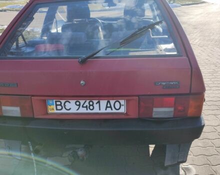 Красный ВАЗ 2108, объемом двигателя 1.1 л и пробегом 400 тыс. км за 750 $, фото 4 на Automoto.ua