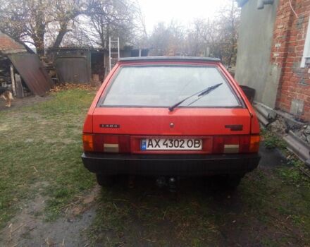 Красный ВАЗ 2108, объемом двигателя 1.1 л и пробегом 90 тыс. км за 1300 $, фото 3 на Automoto.ua