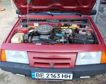 Красный ВАЗ 2108, объемом двигателя 1.5 л и пробегом 177 тыс. км за 1400 $, фото 4 на Automoto.ua