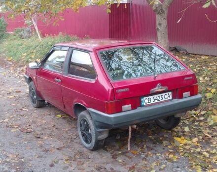 Красный ВАЗ 2108, объемом двигателя 1.5 л и пробегом 100 тыс. км за 650 $, фото 4 на Automoto.ua