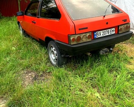 Красный ВАЗ 2108, объемом двигателя 1.3 л и пробегом 357 тыс. км за 1200 $, фото 2 на Automoto.ua