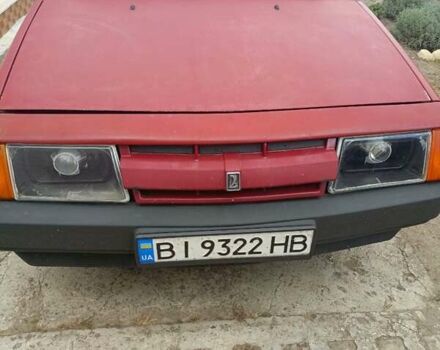 Красный ВАЗ 2108, объемом двигателя 1.6 л и пробегом 166 тыс. км за 1600 $, фото 1 на Automoto.ua