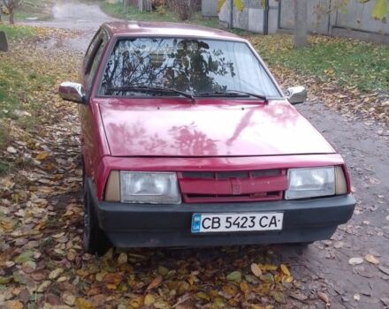Красный ВАЗ 2108, объемом двигателя 1.5 л и пробегом 100 тыс. км за 650 $, фото 1 на Automoto.ua