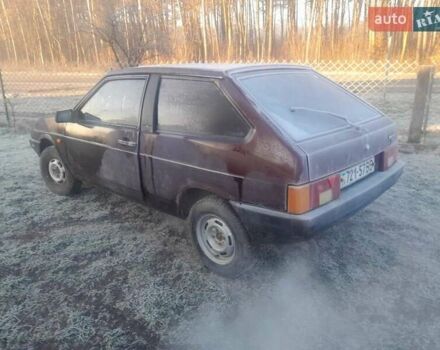 Красный ВАЗ 2108, объемом двигателя 1.5 л и пробегом 330 тыс. км за 500 $, фото 5 на Automoto.ua