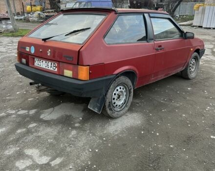 Красный ВАЗ 2108, объемом двигателя 1.5 л и пробегом 1000 тыс. км за 700 $, фото 3 на Automoto.ua