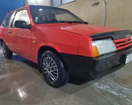 Красный ВАЗ 2108, объемом двигателя 1.3 л и пробегом 84 тыс. км за 750 $, фото 1 на Automoto.ua