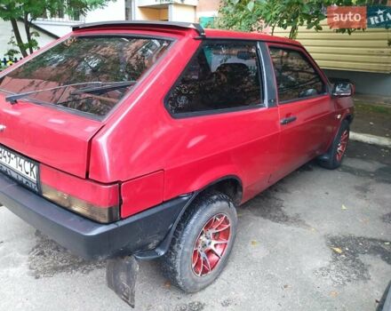 Красный ВАЗ 2108, объемом двигателя 1.3 л и пробегом 3 тыс. км за 1539 $, фото 5 на Automoto.ua