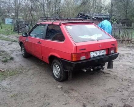 Красный ВАЗ 2108, объемом двигателя 0 л и пробегом 150 тыс. км за 964 $, фото 2 на Automoto.ua