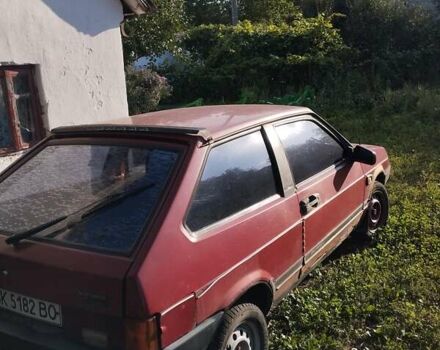 Красный ВАЗ 2108, объемом двигателя 1.1 л и пробегом 600 тыс. км за 400 $, фото 2 на Automoto.ua