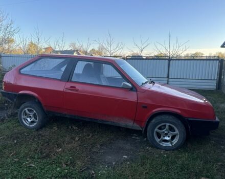Красный ВАЗ 2108, объемом двигателя 1.3 л и пробегом 160 тыс. км за 900 $, фото 1 на Automoto.ua