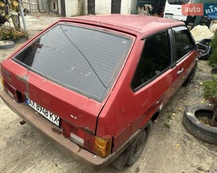 Красный ВАЗ 2108, объемом двигателя 1.3 л и пробегом 300 тыс. км за 667 $, фото 3 на Automoto.ua