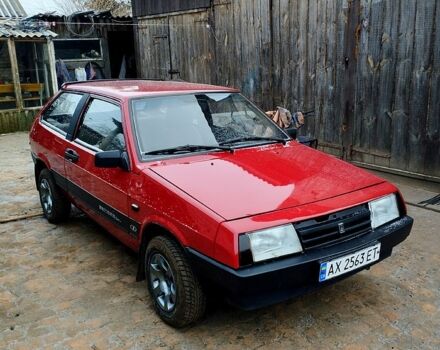 Красный ВАЗ 2108, объемом двигателя 1.5 л и пробегом 120 тыс. км за 1650 $, фото 1 на Automoto.ua