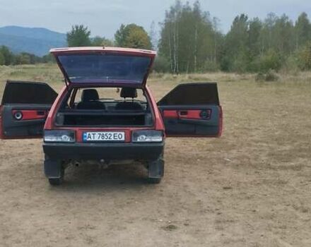 Красный ВАЗ 2108, объемом двигателя 1.5 л и пробегом 120 тыс. км за 650 $, фото 1 на Automoto.ua