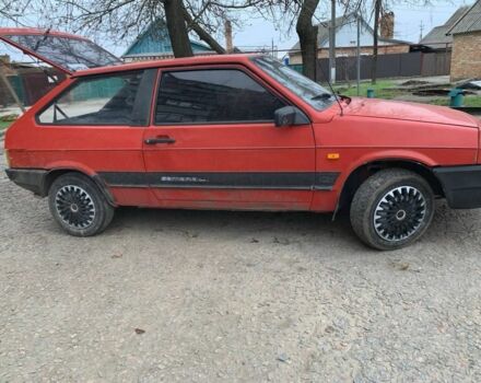 Червоний ВАЗ 2108, об'ємом двигуна 1.3 л та пробігом 100 тис. км за 1000 $, фото 1 на Automoto.ua