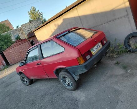 Красный ВАЗ 2108, объемом двигателя 1.5 л и пробегом 300 тыс. км за 900 $, фото 1 на Automoto.ua
