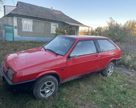 Красный ВАЗ 2108, объемом двигателя 1.3 л и пробегом 160 тыс. км за 900 $, фото 2 на Automoto.ua