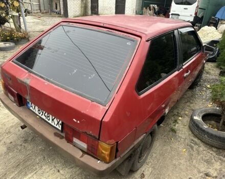 Красный ВАЗ 2108, объемом двигателя 1.3 л и пробегом 300 тыс. км за 667 $, фото 4 на Automoto.ua