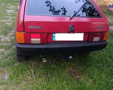 ВАЗ 2108 1993 в Полтаве на Automoto.ua Красный ВАЗ 2108, объемом двигателя 1.1 л и пробегом 40 тыс. км за 1000 $, фото 3 на Automoto.ua
