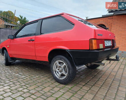 Красный ВАЗ 2108, объемом двигателя 1.3 л и пробегом 200 тыс. км за 1500 $, фото 1 на Automoto.ua