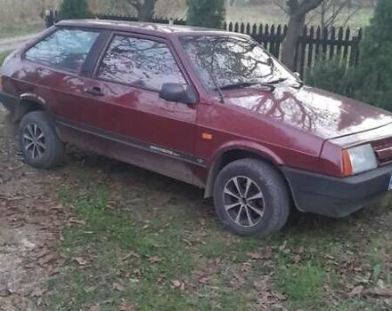 Красный ВАЗ 2108, объемом двигателя 1.1 л и пробегом 285 тыс. км за 1100 $, фото 2 на Automoto.ua