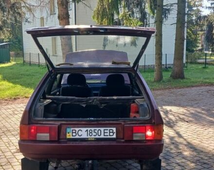 ВАЗ 2108 1993 в Луцке на Automoto.ua Красный ВАЗ 2108, объемом двигателя 1.3 л и пробегом 120 тыс. км за 428 $, фото 3 на Automoto.ua