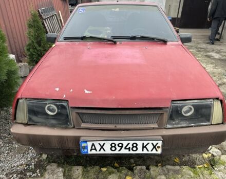 Красный ВАЗ 2108, объемом двигателя 1.3 л и пробегом 300 тыс. км за 667 $, фото 1 на Automoto.ua