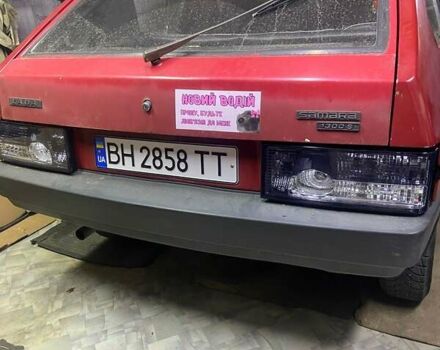 Красный ВАЗ 2108, объемом двигателя 1.3 л и пробегом 65 тыс. км за 1200 $, фото 3 на Automoto.ua