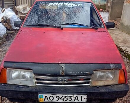 Красный ВАЗ 2108, объемом двигателя 1.5 л и пробегом 350 тыс. км за 260 $, фото 1 на Automoto.ua