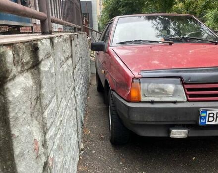 Красный ВАЗ 2108, объемом двигателя 1.3 л и пробегом 65 тыс. км за 1200 $, фото 2 на Automoto.ua