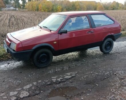Красный ВАЗ 2108, объемом двигателя 1.1 л и пробегом 250 тыс. км за 801 $, фото 5 на Automoto.ua