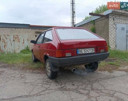 Красный ВАЗ 2108, объемом двигателя 1.29 л и пробегом 100 тыс. км за 1400 $, фото 1 на Automoto.ua
