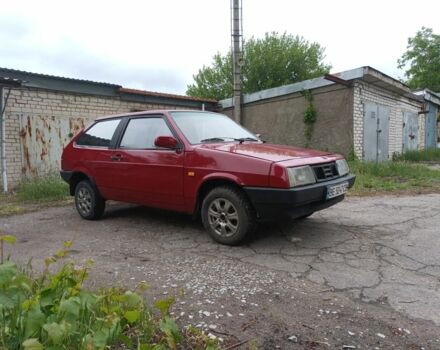 Красный ВАЗ 2108, объемом двигателя 1.3 л и пробегом 200 тыс. км за 1400 $, фото 1 на Automoto.ua