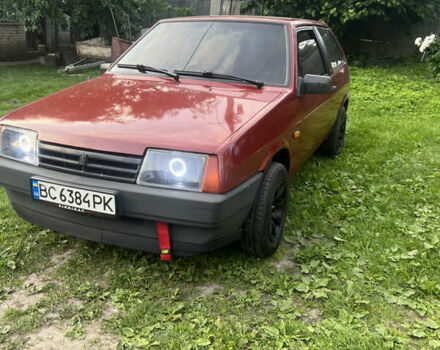 Червоний ВАЗ 2108, об'ємом двигуна 1.1 л та пробігом 124 тис. км за 2400 $, фото 1 на Automoto.ua