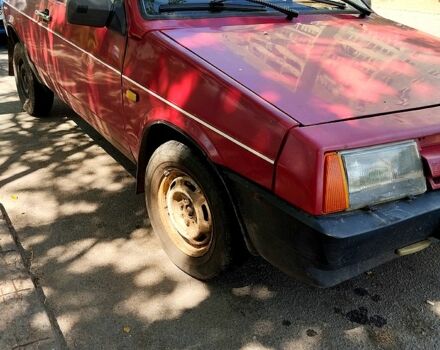 Красный ВАЗ 2108, объемом двигателя 1.3 л и пробегом 220 тыс. км за 595 $, фото 2 на Automoto.ua