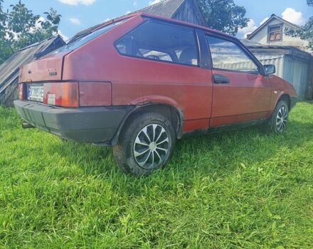 Красный ВАЗ 2108, объемом двигателя 1.1 л и пробегом 50 тыс. км за 350 $, фото 3 на Automoto.ua