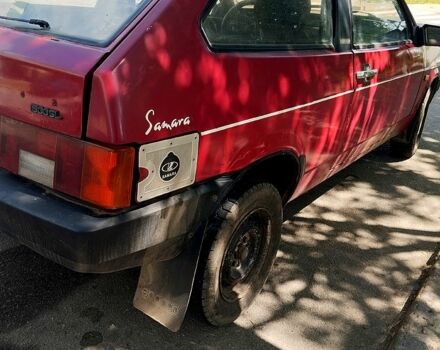 Красный ВАЗ 2108, объемом двигателя 1.3 л и пробегом 220 тыс. км за 595 $, фото 4 на Automoto.ua