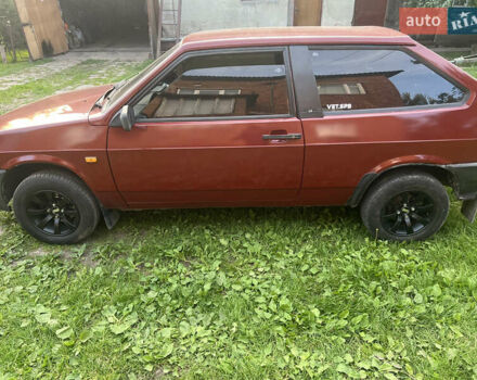 Червоний ВАЗ 2108, об'ємом двигуна 1.1 л та пробігом 124 тис. км за 2400 $, фото 9 на Automoto.ua