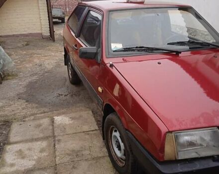 Червоний ВАЗ 2108, об'ємом двигуна 1.3 л та пробігом 76 тис. км за 1200 $, фото 1 на Automoto.ua