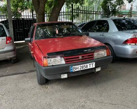 Красный ВАЗ 2108, объемом двигателя 1.3 л и пробегом 65 тыс. км за 1200 $, фото 6 на Automoto.ua