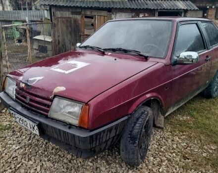 Красный ВАЗ 2108, объемом двигателя 1.3 л и пробегом 44 тыс. км за 420 $, фото 1 на Automoto.ua